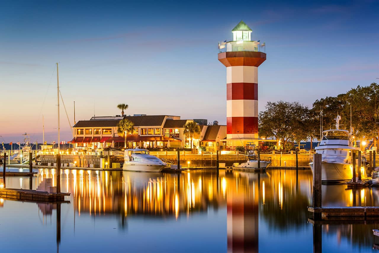boat dock in Hilton Head Island
