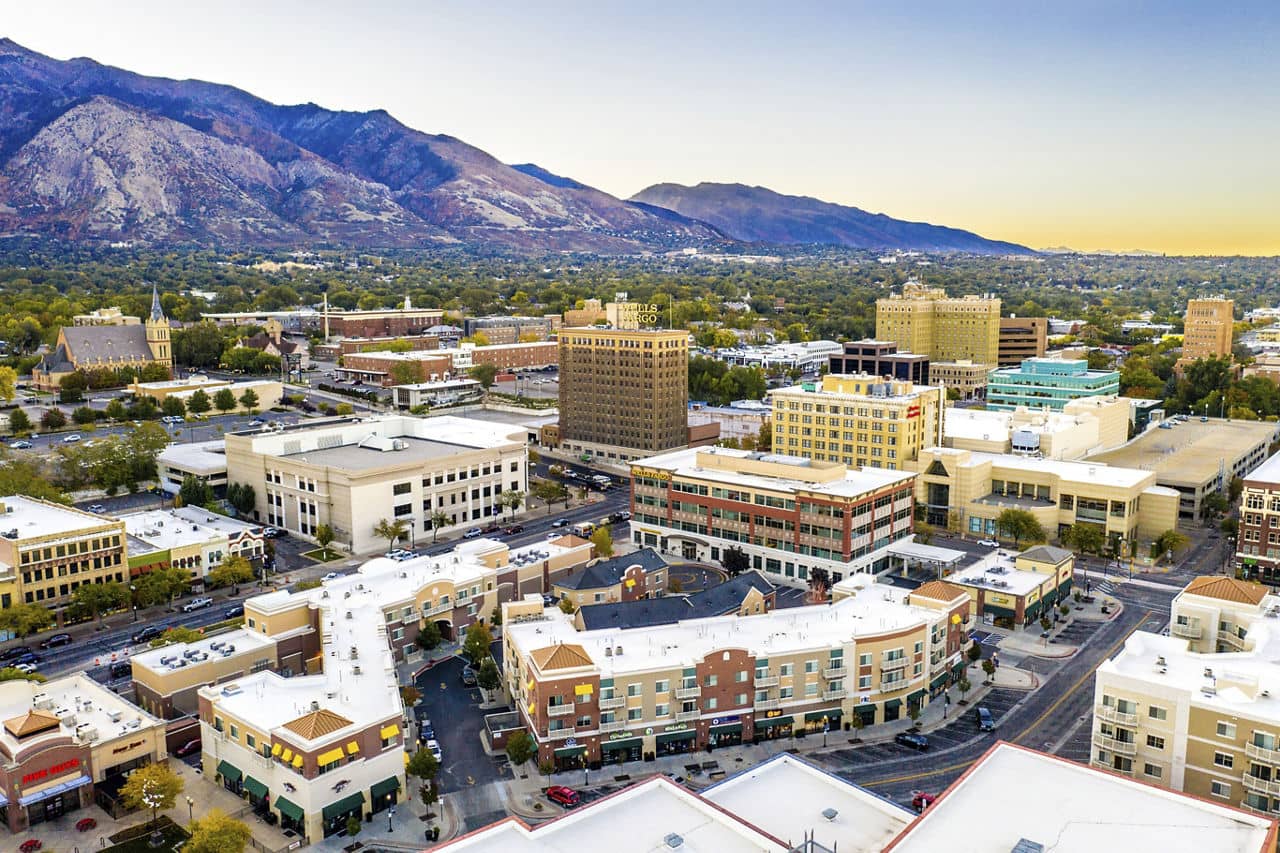 Ogden-Clearfield Utah skyline