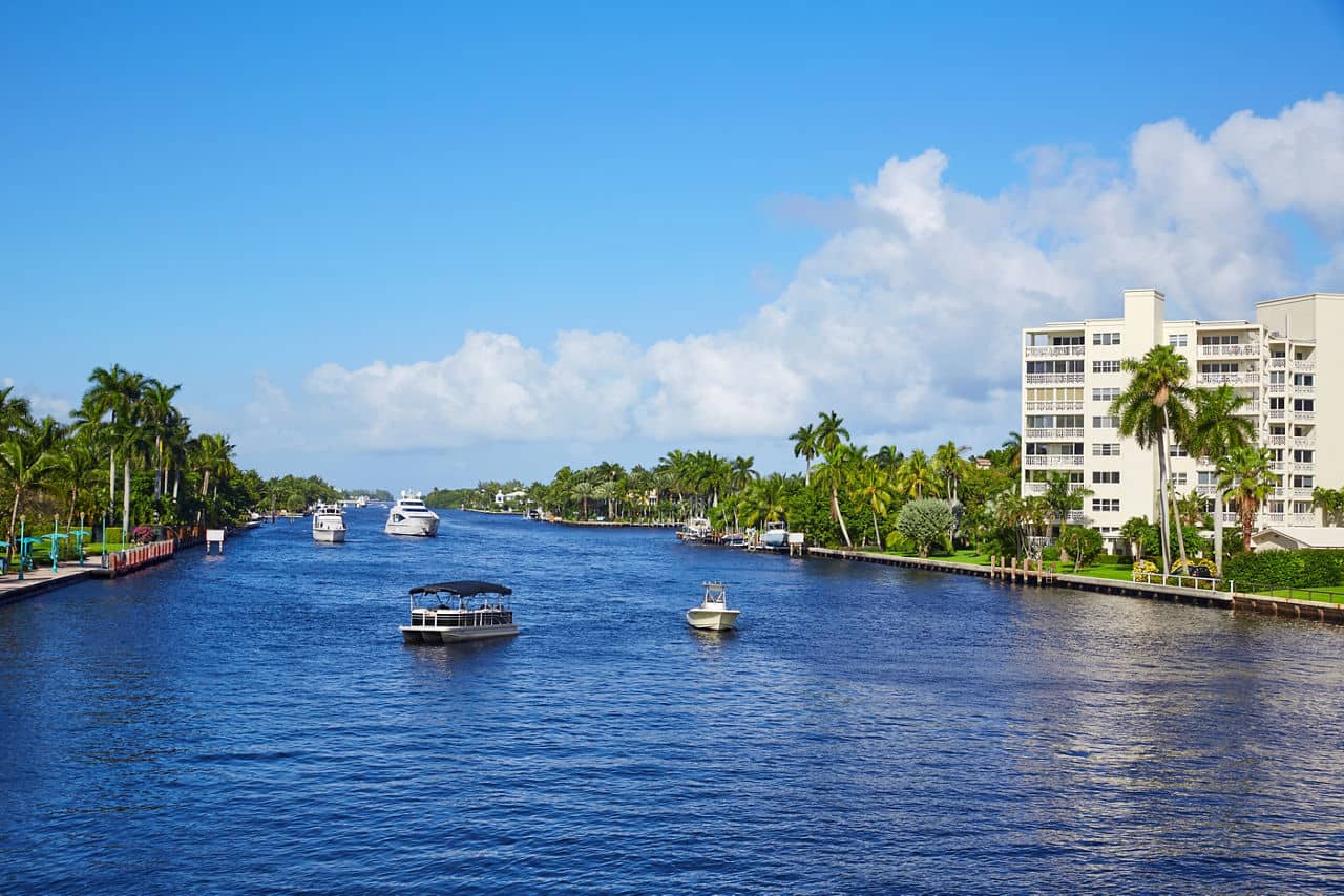 Del Ray Delray beach Gulf Stream in Florida USA