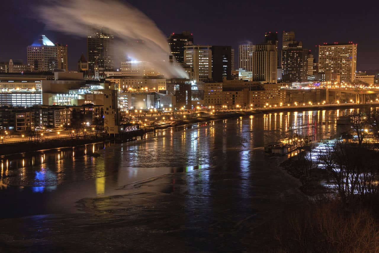 St. Paul is the Capitol of, and Major City in, the State of Minnesota in the Midwest