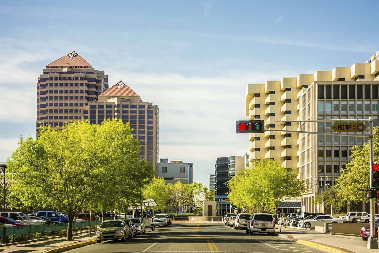  Albuquerque new mexico skyline of downtown
