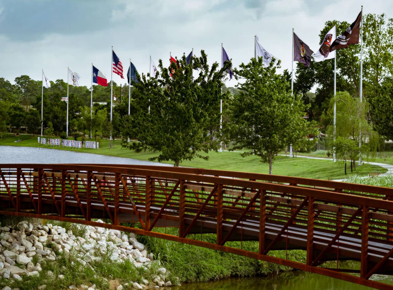 Landscape in Conroe/North Conroe, Texas 