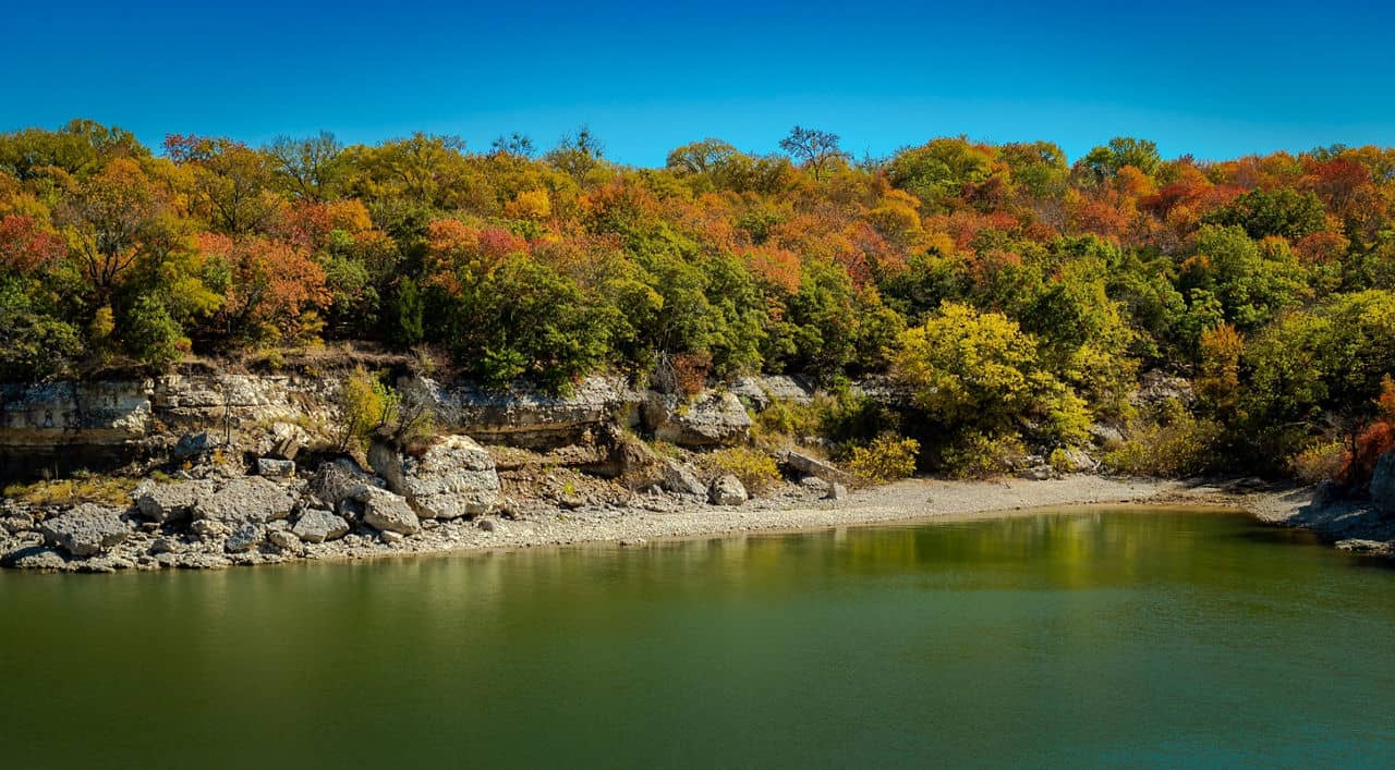 Water view in San Antonio, Texas